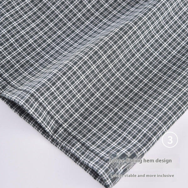 Pantalones Cortos Cuadrados Holgados para Casa - Comodidad Total