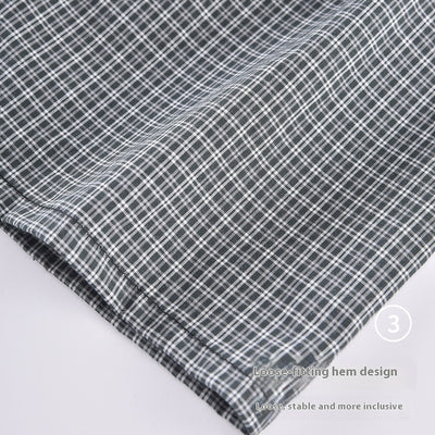 Pantalones Cortos Cuadrados Holgados para Casa - Comodidad Total - Image 2
