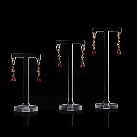 Expositor Transparente para Aretes y Joyas