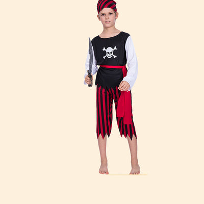 Disfraz de Pirata Calavera para Niño - Cosplay Halloween