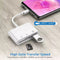 Lector de Tarjetas USB-C Multifunción 3 en 1 con OTG