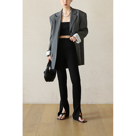 Pantalones Bootcut con Abertura Lateral - Tela Suave y Delicada - Image 17
