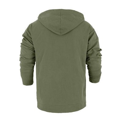 Henley con Capucha y Mangas Largas con Bolsillos Grandes - Image 40
