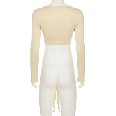 Blusa Escotada Manga Larga Pure Desire - Diseño Seductor y Versátil - Image 10
