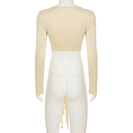 Blusa Escotada Manga Larga Pure Desire - Diseño Seductor y Versátil - Image 10