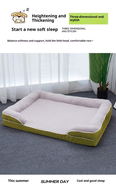 Cama Ortopédica para Mascotas de Cuatro Estaciones con Funda Removible y Lavable - Image 12