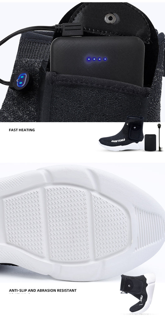 Calentador de Pies Portátil con Carga USB para Actividades al Aire Libre - Image 14