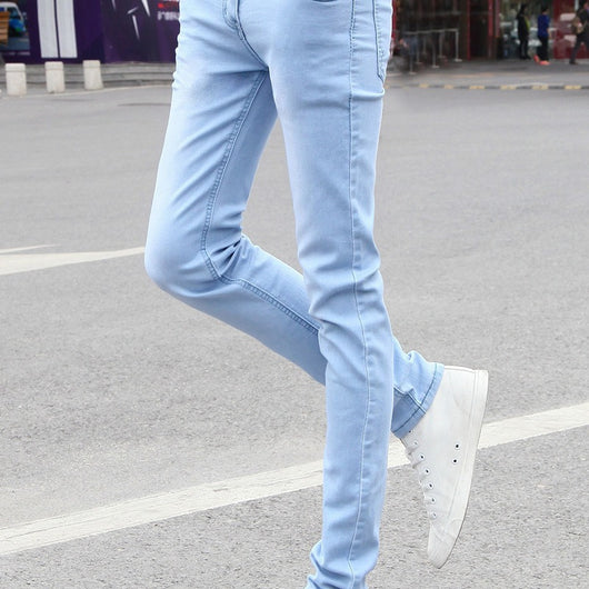 Pantalones Vaqueros Delgados para Niños y Adolescentes - Image 5