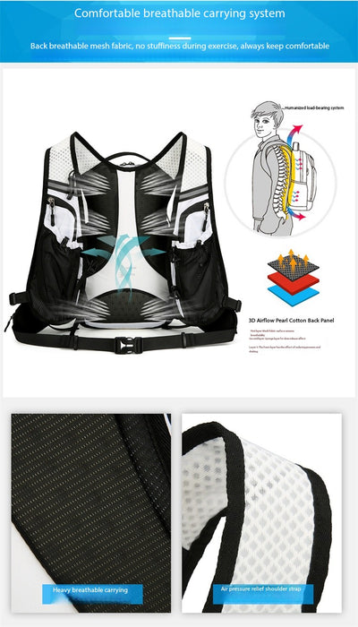 Mochila de Ciclismo AZELA Reflectante y Ligera con Hidratación - Image 18