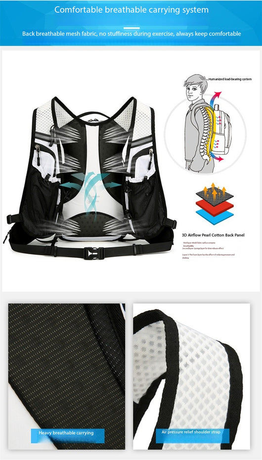 Mochila de Ciclismo AZELA Reflectante y Ligera con Hidratación - Image 18
