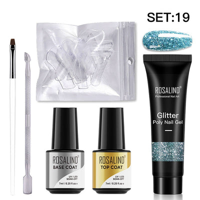 Kit Completo de Adhesivo para Extensiones de Uñas con Cristales - Image 24