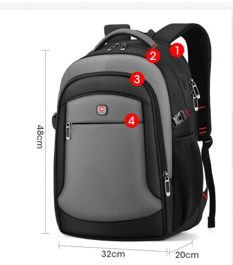 Mochila Portátil Casual para Hombre - Bolsa Escolar y Universitaria - Image 14