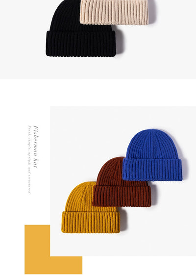 Gorro de Punto Ajustable Caña Corta para Hombre y Mujer - Abrigo Invernal - Image 23