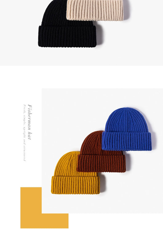 Gorro de Punto Ajustable Caña Corta para Hombre y Mujer - Abrigo Invernal - Image 23