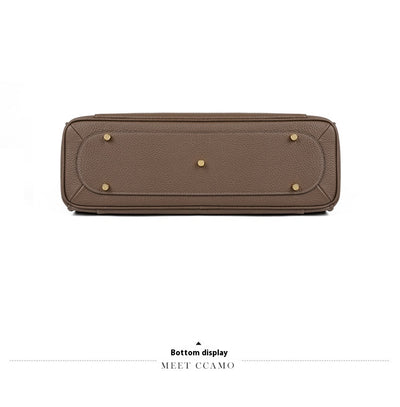 Bolso Tote de Gran Capacidad en Color Sólido para Mujer - Image 11