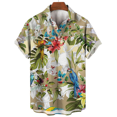 Camisa Hawaiana Estampada para Hombre - Perfecta para Vacaciones de Verano - Image 16