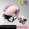 Dual Mirror Pink Helmet 3C