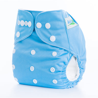 Pants Pañal Impermeable de Color Liso para Bebé - Image 40