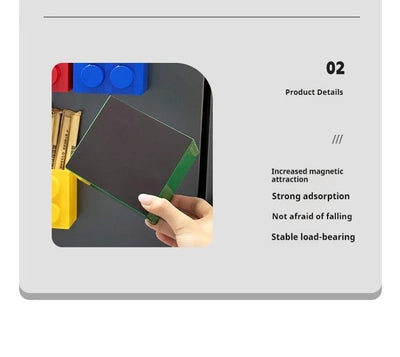 Organizador Magnético de Refrigerador con Soporte para Plástico y Pajillas - Image 7
