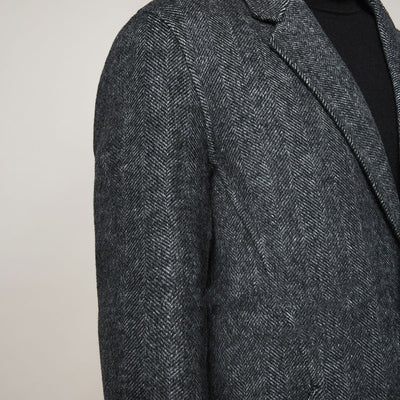 Abrigo Largo de Lana para Hombre - Gabardina Casual de Invierno - Image 6