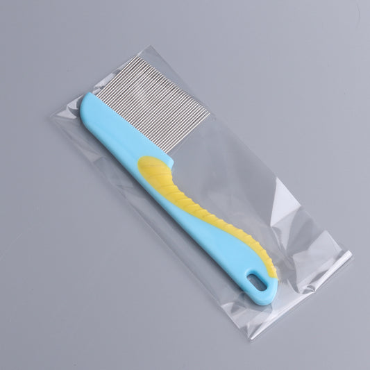 Peine Deslanador de Acero Inoxidable para Perros y Gatos