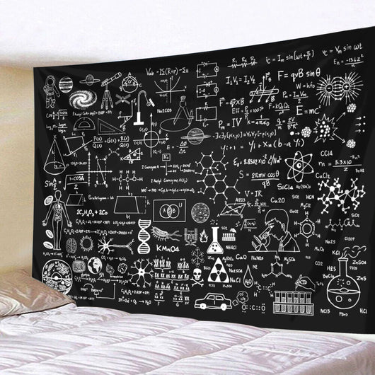 Tapiz Decorativo de Fórmulas Matemáticas y Ojos Fantasy - Image 16