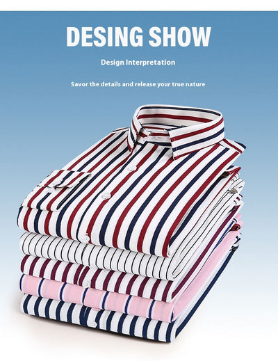 Camisa Casual Slim Fit de Manga Larga para Hombre - Image 16