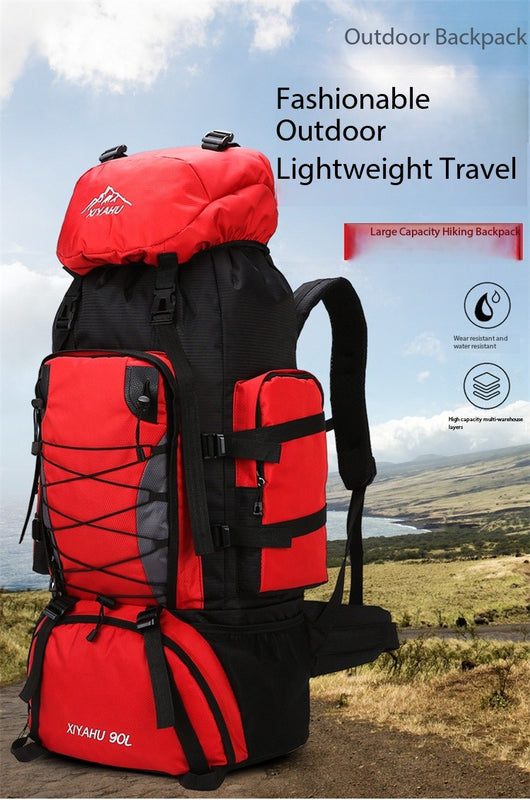 Mochila de Senderismo 90L XIYAHU - Resistente al Agua para Trekking y Camping - Image 10
