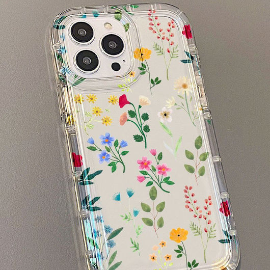 Funda Transparente Floral Todo en Uno para Smartphone - Image 8