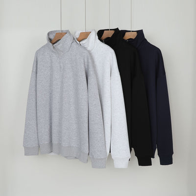 Sudadera Premium con Cierre Medio y Cuello Tipo Polo para Mujer - Image 9