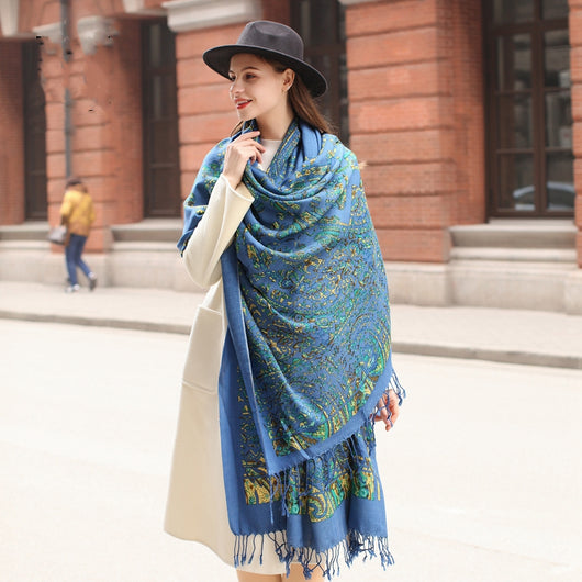 Capa de Lana Gruesa Oversized para Primavera y Otoño - Image 3