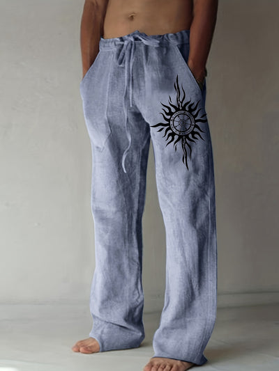 Pantalones Holgados de Pierna Ancha para Hombre - Comodidad Diaria - Image 8