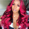 Peluca Rizada Larga Lexin Rose con Red - Ondas Naturales