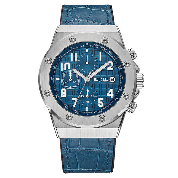 Reloj Deportivo de Cuarzo para Hombre con Correa de Silicona Luminosa