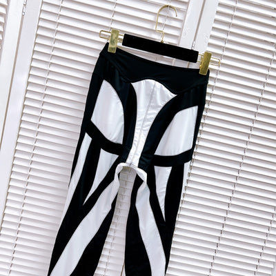 Leggings Deportivos con Malla y Costuras Decorativas para Mujer - Image 14
