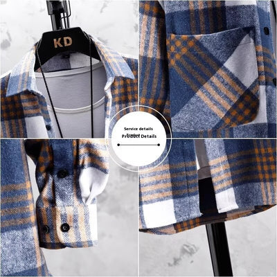 Saco Camisero Elegante con Solapas para Hombre - Diseño Moderno - Image 4