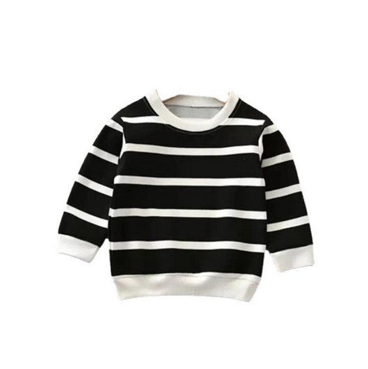 Playera de Rayas Manga Larga para Niños - Image 12