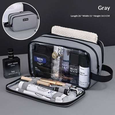 Neceser de Viaje Hombre Tres Compartimentos - Organizador Premium de Cosméticos - Image 6
