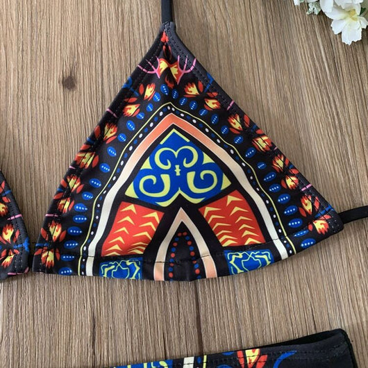 Bikini Floral de Cintura Alta para Mujer - Image 20