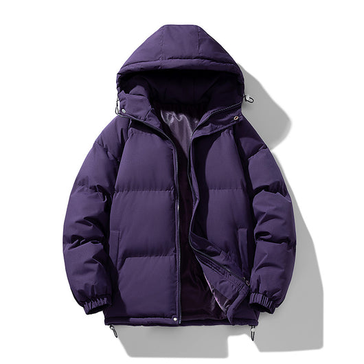 Abrigo Hoodie Acolchado para Hombre - Chaqueta de Invierno Cálida y Casual - Image 7