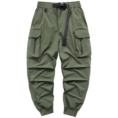 Pantalones de Entrenamiento Hombre Cómodos Ajuste Relajado con Cordón - Image 7