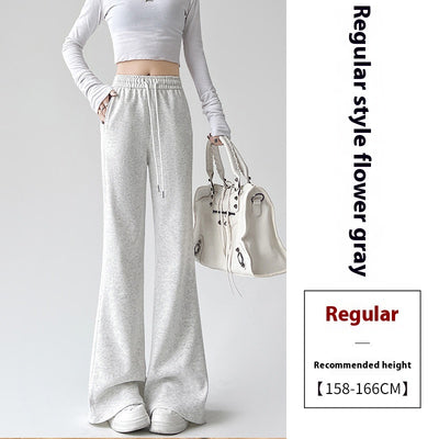 Pantalones Deportivos Acampanados Forrados en Fleece para Mujer - Cintura Alta Reductora - Image 22