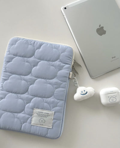 Funda para Tablet con Bordado de Nubes - Almacenamiento Adorable - Image 28