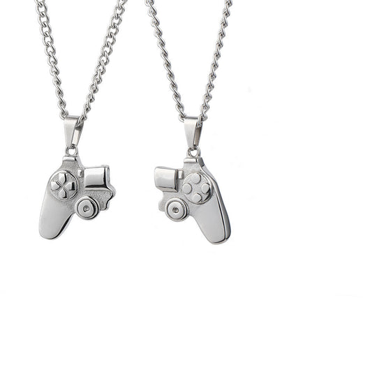 Cadena Hip-hop Consola Retro en Acero Titanio - Estilo Urbano Personalizado - Image 10