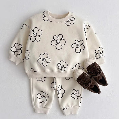 Conjunto Casual de Suéter Estampado y Pantalones Cómodos - Image 13