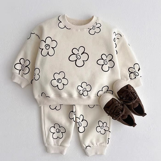 Conjunto Casual de Suéter Estampado y Pantalones Cómodos - Image 13