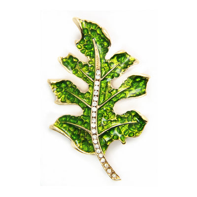 Broche de Hoja de Arce Transparente - Image 9