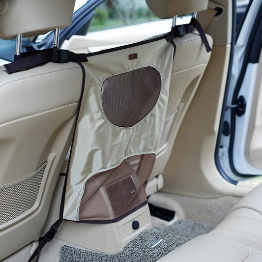 Barrera de Seguridad para Asiento Trasero del Auto - Protege a tu Mascota