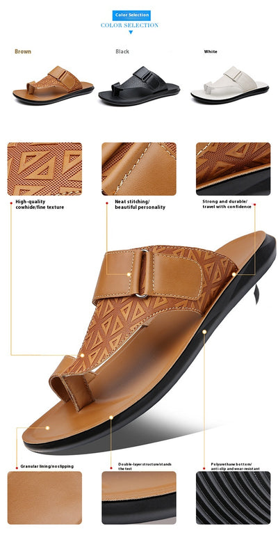 Sandalias de Playa Minimalistas para Hombre - Versátiles y Cómodas - Image 13