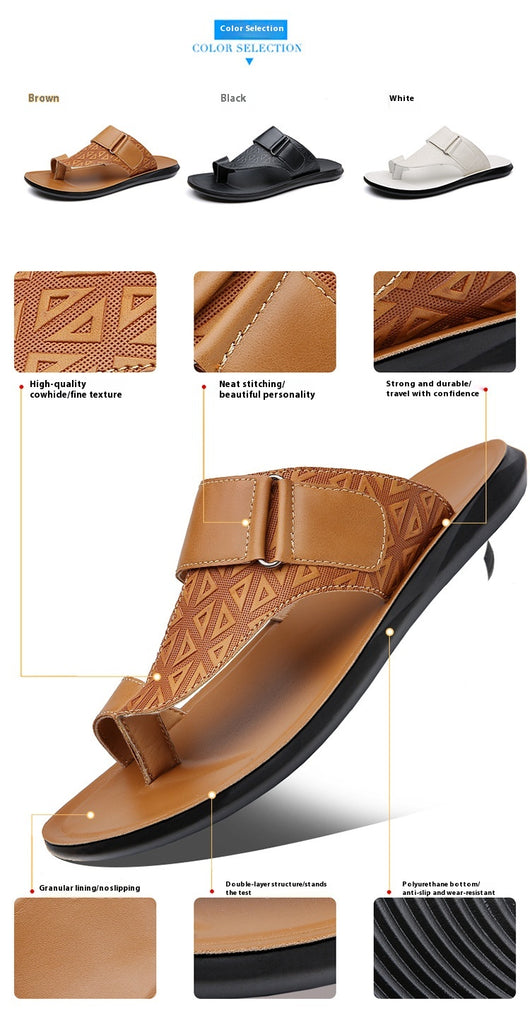 Sandalias de Playa Minimalistas para Hombre - Versátiles y Cómodas - Image 13